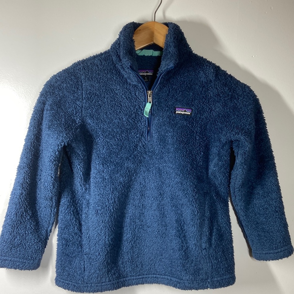 Patagonia Kids Fleece 1/4 Zip sz S 7/8